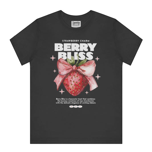 Berry Bliss Strawberry Charm Printed T-shirt product type