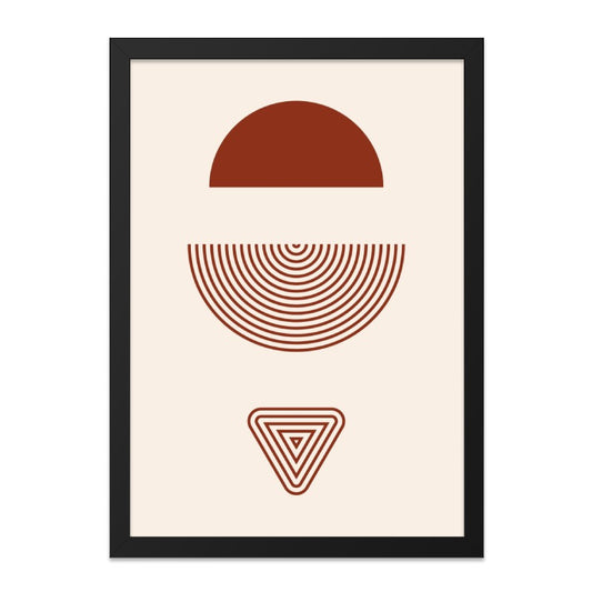 Geometric Wall Art, Abstract Print, Boho Decor, Minimalist Wall Decor, Modern Art Print, Living Room Decor, Home Decor, Wall Decor - Tawshia