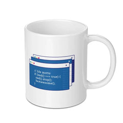 Programming Quote on Coffee Mug product