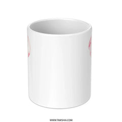 Heart Key Mug, Romantic Mug, Watercolor Heart, Key to my Heart, Coffee Lover, Gift for Her, Valentine's Day Gift, Unique Mug - Tawshia