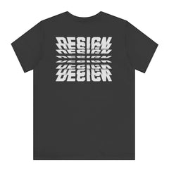 Design Repeated Graphic Black T-shirt product type