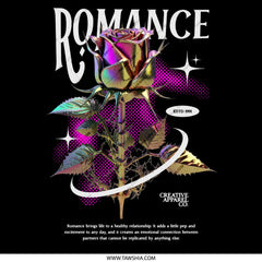Romance Rose Graphic Display Creative Apparel product