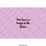 Love Bridge Future Tumbler, Inspirational Quote Tumbler, Her Love Tumbler, Gift for Her, Motivation Tumbler, Positive Affirmation Cup - Tawshia