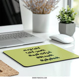 Arabic Calligraphy Mouse Pad, Friendship Quote Gift, Unique Desk Accessory, Islamic Art Decor, Motivational Office, Arabic Writing Mouse Pad - Tawshia