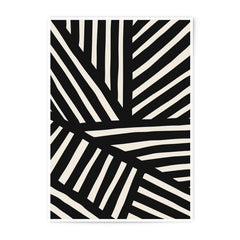 Abstract Lines Photographic Print, Modern Art Print, Geometric Wall Decor, Black and White Print, Minimalist Home Decor, Artwork Print - Tawshia