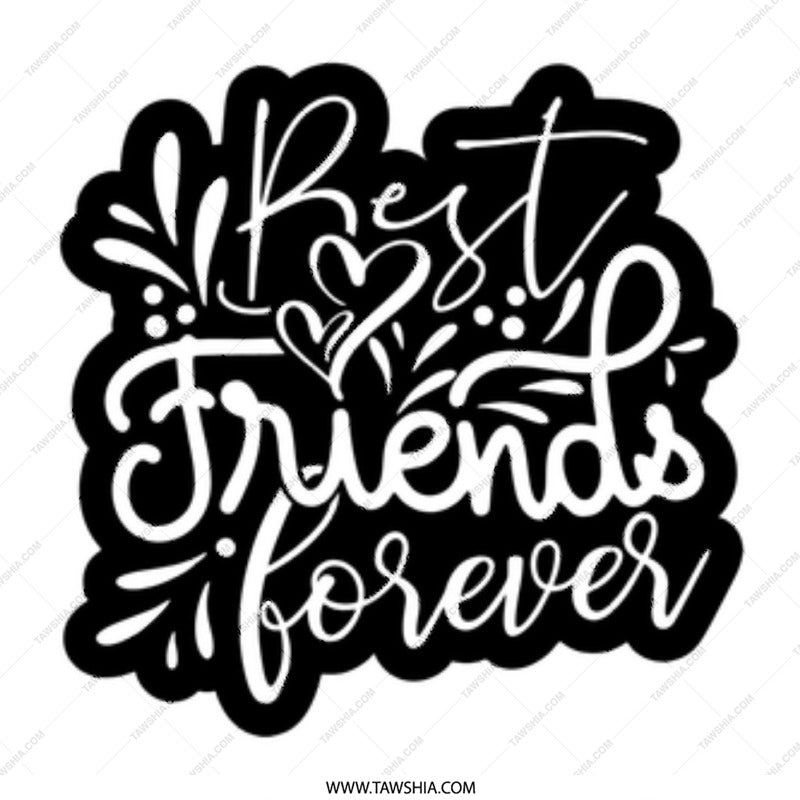 Best Friends Forever Mug, Friendship Gift, Cute Bestie Mug, BFF Gift, Unique Mug, Friend Present Idea - Tawshia