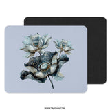 Lotus Flower Mouse Pad, Floral Mousepad, Botanical Computer Accessory, Elegant Desk Decor, Home Office Gift, Trending Mouse Pad - Tawshia
