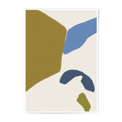 Abstract Photographic Print, Modern Wall Art, Minimalist Art Print, Home Decor, Blue and Beige Art, Digital Print, Gallery Wall Art - Tawshia