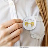 Undo It Pinback Button, Ctrl Z, Programmer Humor, Computer Pun, Funny Button, Geek Gift, We Can Undo It, Coding Gift, Sarcastic Button - Tawshia