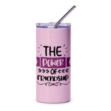 Friendship Tumbler, Power of Friendship, Best Friend Gift, Gift for Friend, Friend Tumbler, Motivational Tumbler, Tumbler for Friends - Tawshia