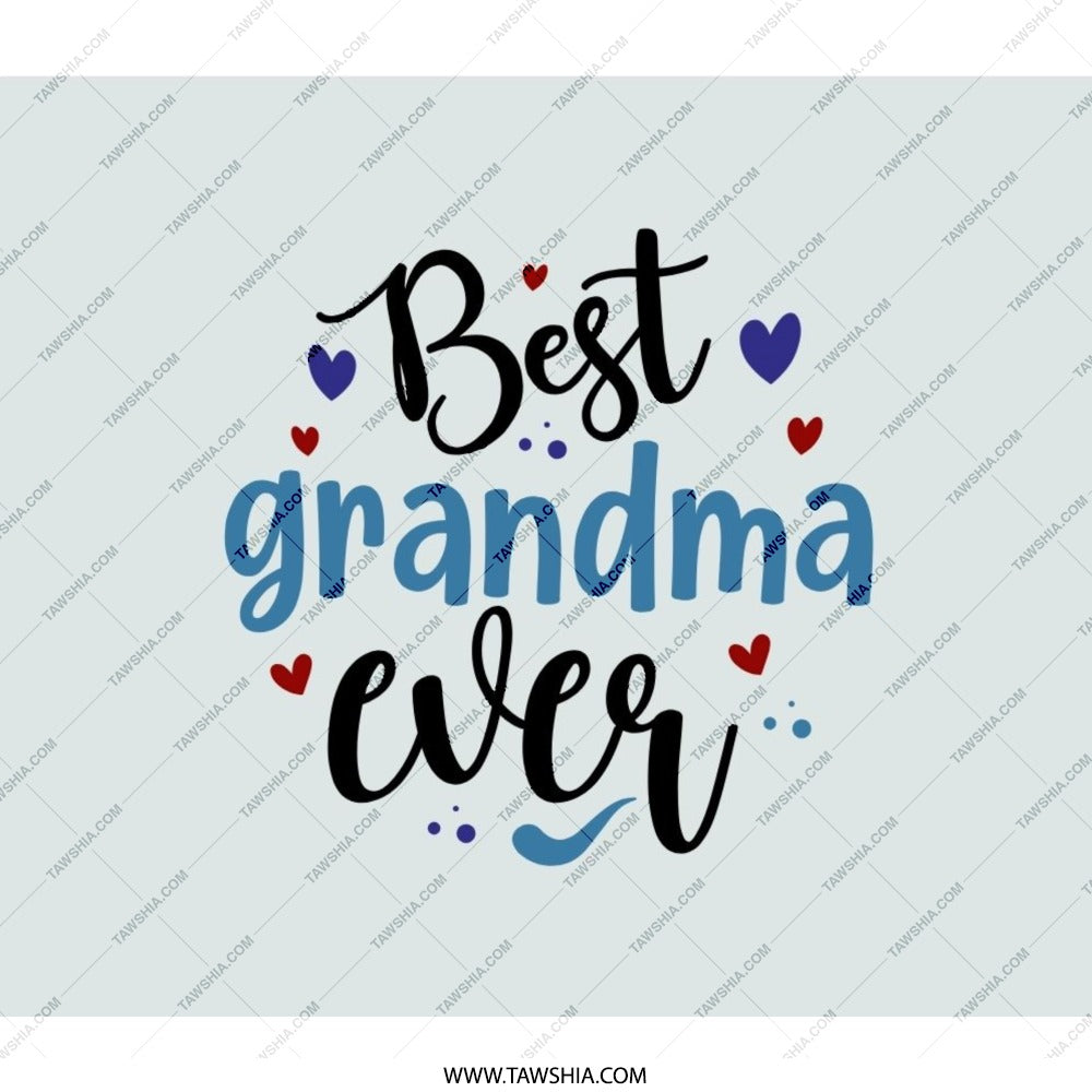 Best Grandma Ever BackPack, Heart Accents School Bag, Stylish Back Pack, Grandma Gift, Travel Bag, Back to School, Backpacks - Tawshia