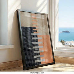 Geometric Wall Art, Modern Abstract Print, Minimalist Home Decor, Contemporary Wall Hanging, Unique Artwork - Tawshia