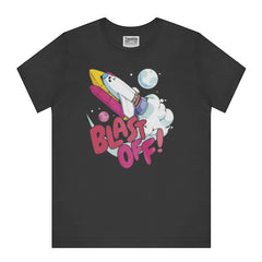 Blast Off Space Rocket Graphic T-Shirt product type