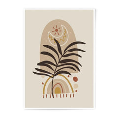 Boho Photographic Print, Celestial Art, Neutral Tone Art, Modern Home Decor, Abstract Art Print, Botanical Wall Art, Minimalist Art - Tawshia