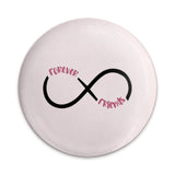 Forever Friends Pinback Button, Infinity Symbol Button, Best Friend Gift, Friendship Button, Cute Button, BFF Button, Trendy Accessories - Tawshia