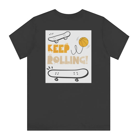 Keep Rolling Skateboards Graphic T-shirt product type