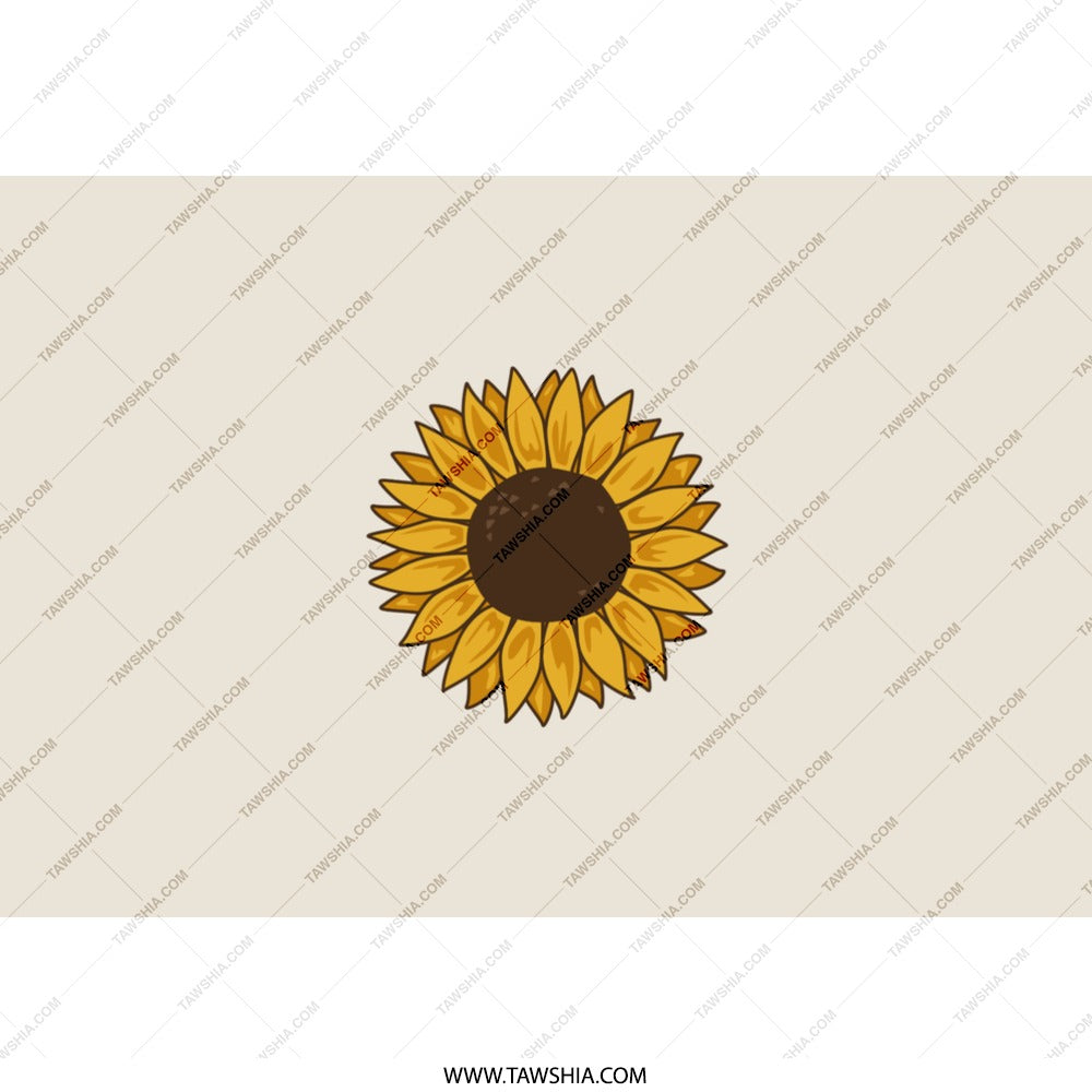 Sunflower Tumbler, Floral Tumbler, Trendy Tumbler, Gift Idea, Tumblers with Straw, Cute Sunflower Tumbler, Gift for Her, Everyday Tumbler - Tawshia