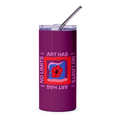 Art Has No Limits Vibrant Purple Tumbler product type