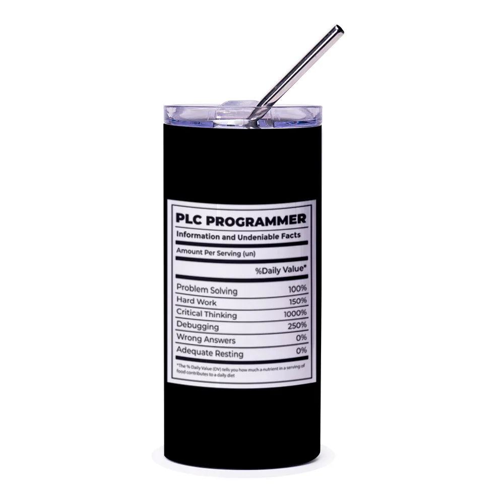 Facts About PLC Programmer Printed Tumbler product type