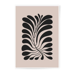 Abstract Plant Photographic Print, Minimalist Art, Botanical Wall Decor, Modern Home Art Print, Neutral Tones, Aesthetic Art - Tawshia