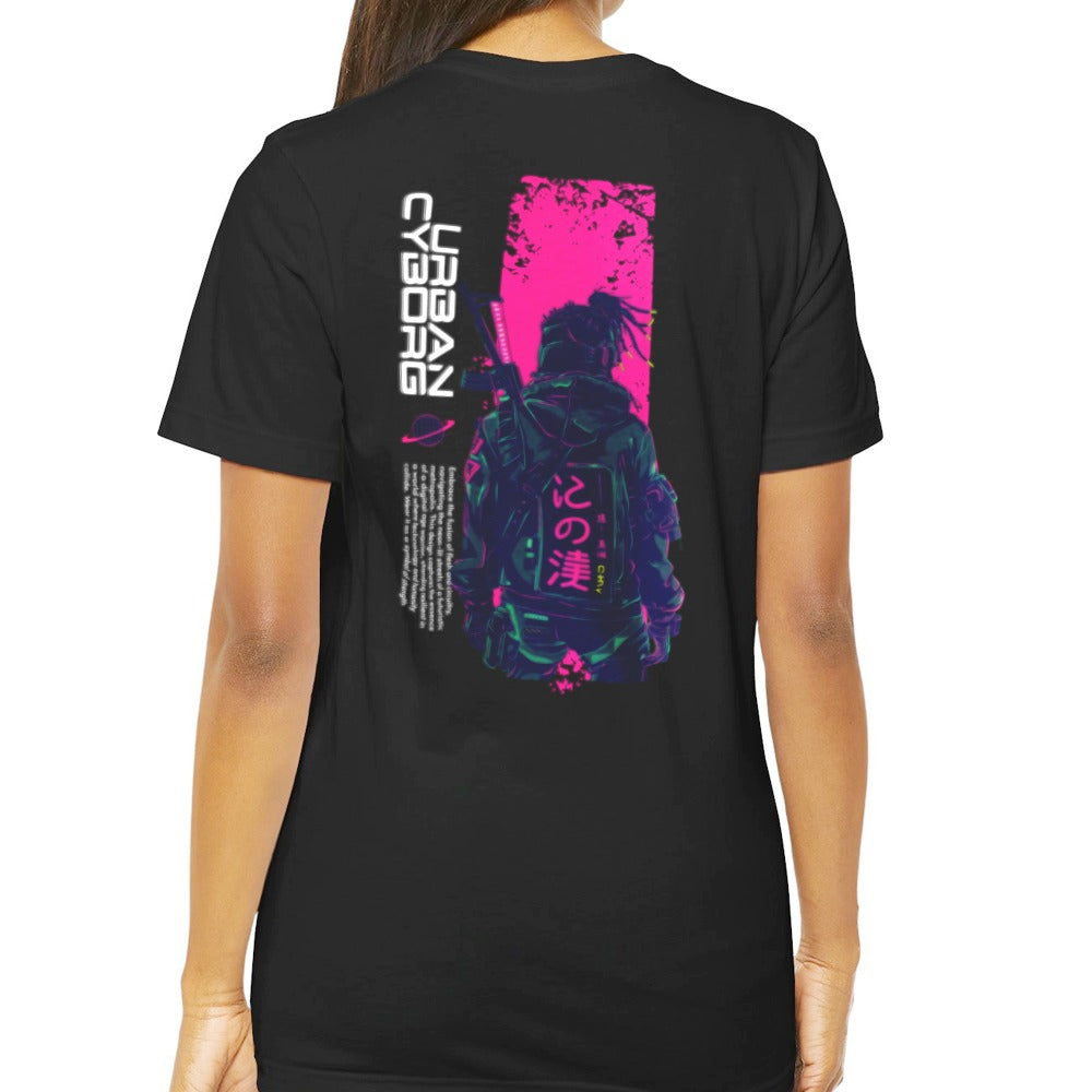 Urban Cyborg Graphic Tee With Japanese Text product type