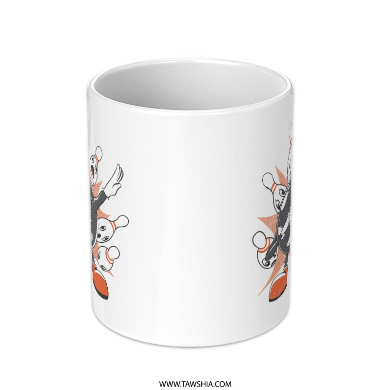 Cartoon Robot With Multi-arms White Mug product