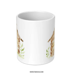 Cute Cabin Mug, Woodland Animal Gift, Cozy Home Decor, Owl Coffee Mug, Animal Lover Mug, Unique Mug Gift, House Mug, Coffee Mug for Owl - Tawshia