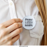 Cancel My Subscription Pinback Button, Sarcastic Button, Funny Issues Button, Attitude Button, Introvert Pin, Meme Button, Joke Button - Tawshia