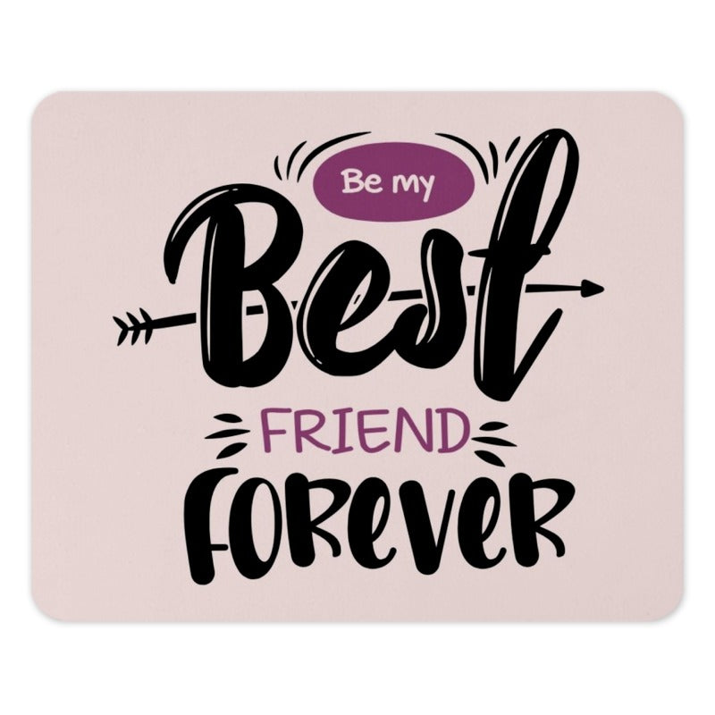 Best Friend Forever Mouse Pad, Friendship Gift, Cute Mousepad, Office Decor, Computer Accessory, Besties, Friends Mouse Pad, Desk Decor - Tawshia