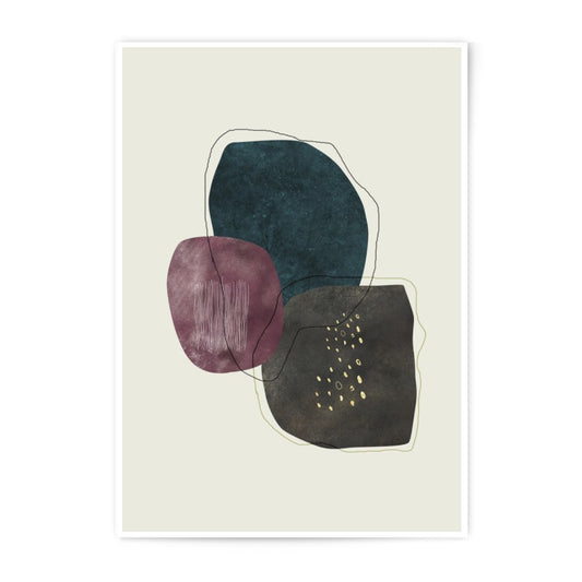 Abstract Shapes Photographic Print, Modern Art Print, Minimalist Wall Art, Home Decor, Art Prints, Stylish Art Print, Popular Art - Tawshia