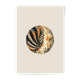 Floral Orb Photographic Print, Abstract Art Print, Round Design, Modern Wall Art, Home Decor, Circle Art, Unique Prints, Stylish Decor - Tawshia