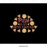 Pizza is My Best Friend Backpack, Foodie Backpack, Pizza Lover Gift, Funny Food Backpack, Novelty Backpack, Pizza Backpack for Students - Tawshia