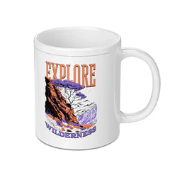 Explore the Wilderness Graphic Mug product
