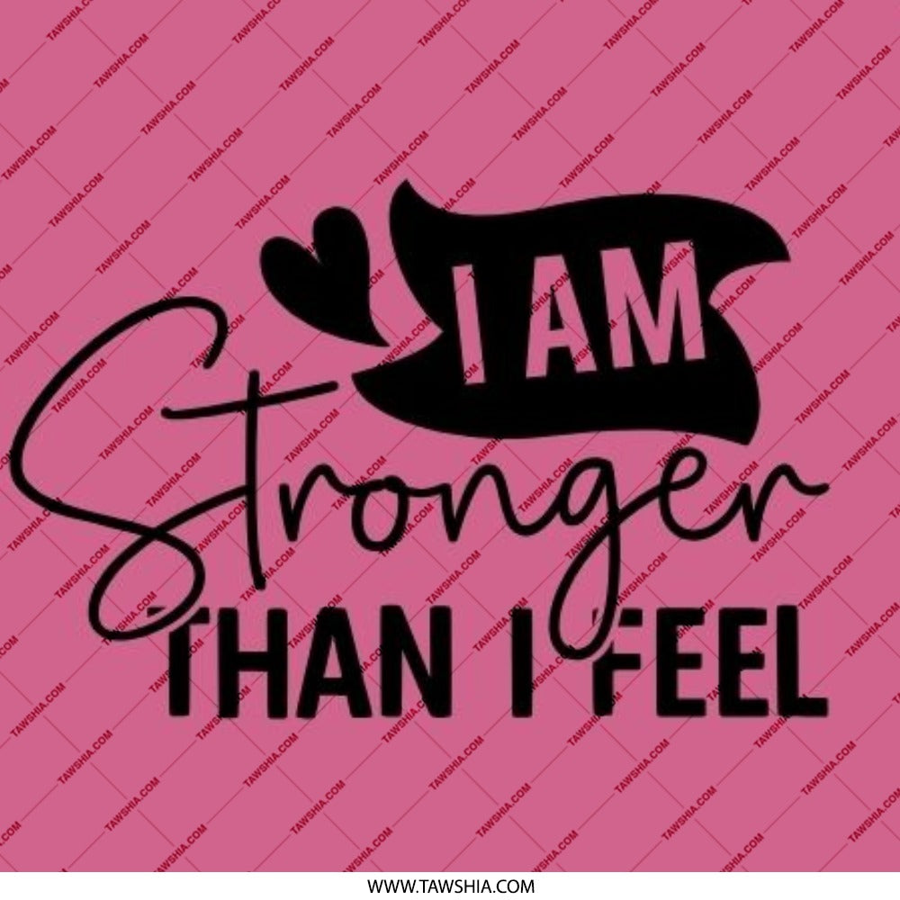 I Am Stronger Pinback Button, Motivational Badge, Pink Gift, Positive Affirmation, Inspirational Jewelry, Self Love, Support Button - Tawshia