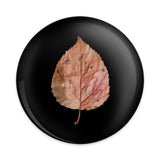 Autumn Leaf Pinback Button, Fall Foliage Badge, Botanical Button, Nature Lover Gift, Plant Pin, Unique Accessory, Backpack Button - Tawshia