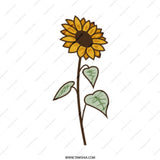 Sunflower Mug, Floral Mug, Flower Mug, Coffee Mug, Gift for Her, Nature Lover Gift, Plant Mug, Gardener Gift, Cute Mug, Sunflower Design - Tawshia