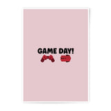 Game Day Photographic Prints, Gamer Room Decor, Video Game Art Print, Gaming Prints, Console Print, Modern Wall Art - Tawshia