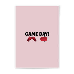 Game Day Photographic Prints, Gamer Room Decor, Video Game Art Print, Gaming Prints, Console Print, Modern Wall Art - Tawshia
