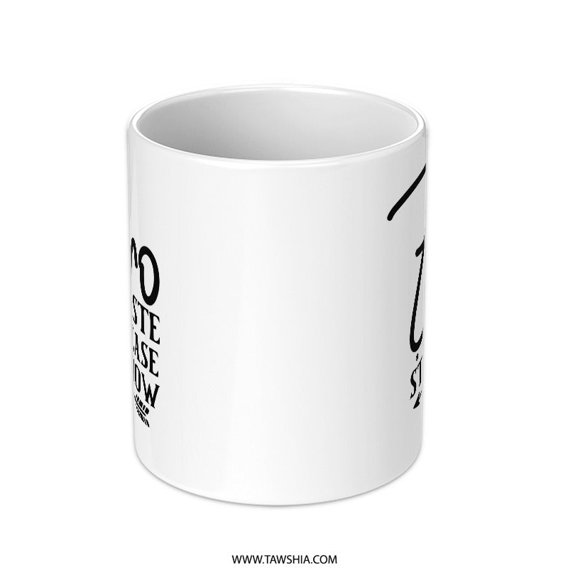 Zero Waste Mug, Eco Friendly, Reduce Waste, Inspirational Mug, Gift for Environmentalist, Coffee Mug, Sustainable Living SKU: MG10004220 - Tawshia