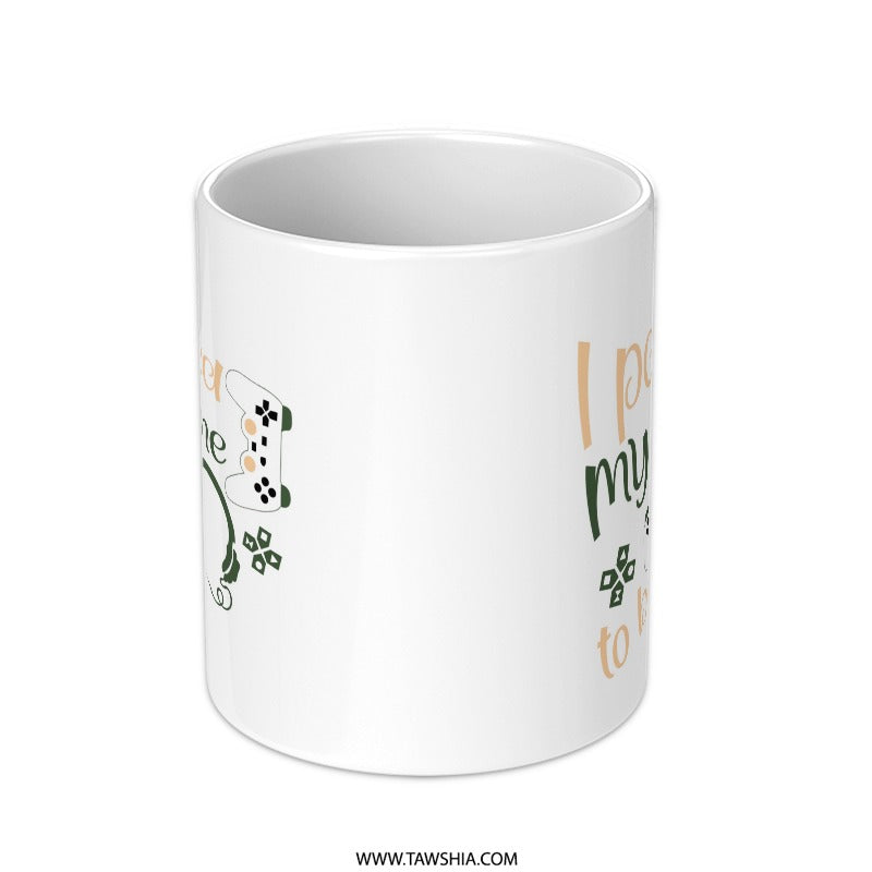 Gamer Mug, I Paused My Game, Gaming Mug, Funny Gift, Gift for Gamers, Video Game Mug, Gaming Present, Computer Game, Geek Mug - Tawshia