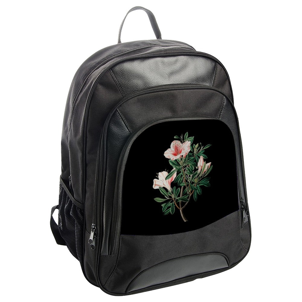 Azalea Backpack, Floral Backpack, Botanical Backpack, Flower Backpack, Stylish Backpack, Travel Backpack, Gift Idea - Tawshia