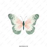 Butterfly Pillow, Insect Art Pillow, Nature Home Decor, Pastel Colors Pillow, Spring Pillow, Butterfly Gifts - Tawshia