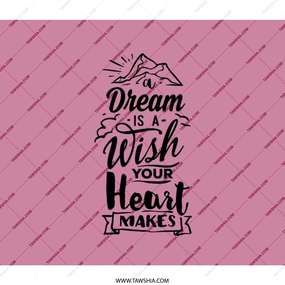 Dream Wish Heart Backpack, Inspirational Backpack, Motivation Gift, School BackPack, Travel BackPack, Everyday BackPack - Tawshia