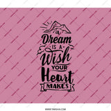 Dream Wish Heart Backpack, Inspirational Backpack, Motivation Gift, School BackPack, Travel BackPack, Everyday BackPack - Tawshia