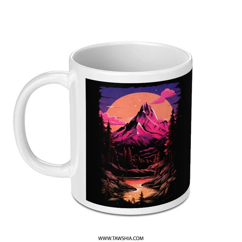 Scenic Mountain Landscape Artistic Mug product