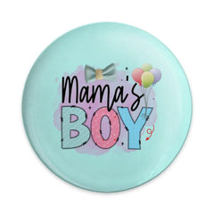 Mama's Boy Pinback, Cute Bow, Balloons Pin, Baby Shower Favor, New Mom Gift, Trendy Pinback Button, Unique Pinback, Stylish Pinback - Tawshia