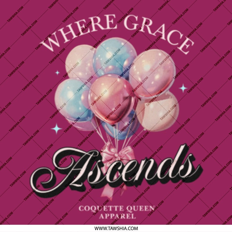 Where Grace Ascends Coquette Queen Apparel product