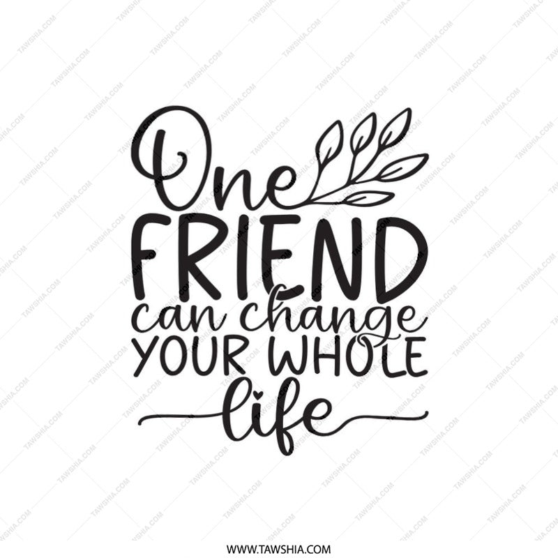 Friendship Quote Pillow, Best Friend Gift, Decorative Throw Pillow, Inspirational Saying, Home Decor Accent Pillow, Friends Forever - Tawshia
