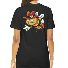 Cool Cartoon Character Black T-shirt product type