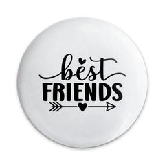 Best Friends Pinback Button, Friendship Button, Cute Button, Gift for Friend, Enamel Pin, BFF Button, Bestie Gift, Positive Affirmation - Tawshia